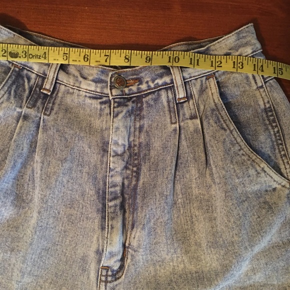 Vintage Bill Blass High Waisted Pleated Jeans - Picture 11 of 12